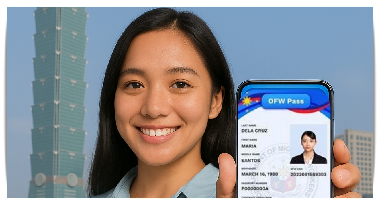 ofw pass for taiwan