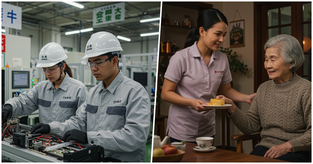 skilled vs domestic work