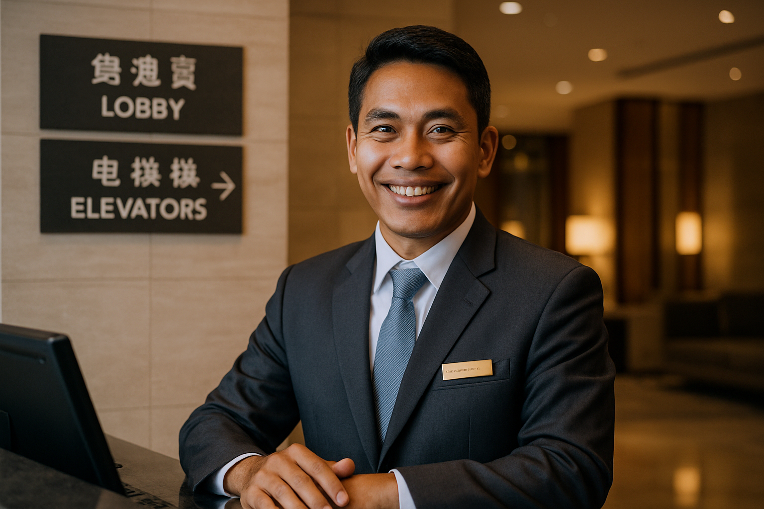 front desk