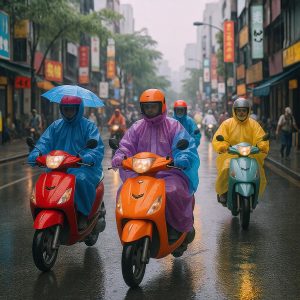 scooters and fashion