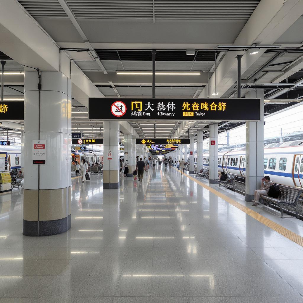 train station