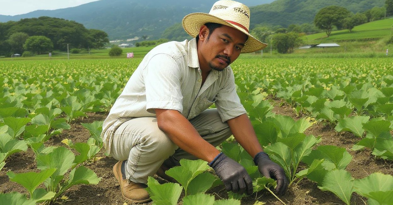 working in agriculture