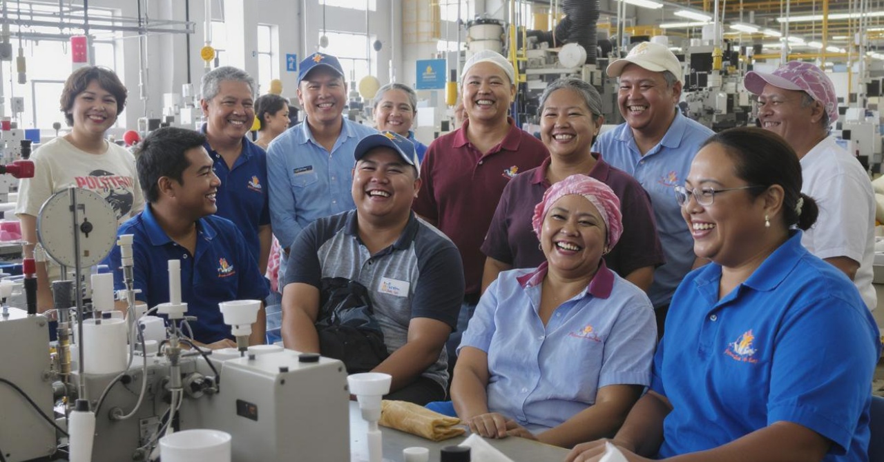 factory workers