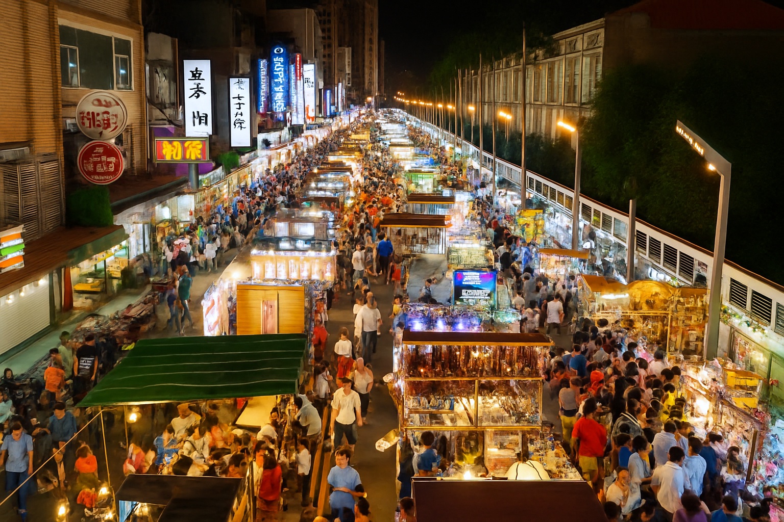 zhongli night market