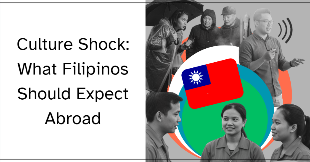 culture shock for Filipinos Abroad