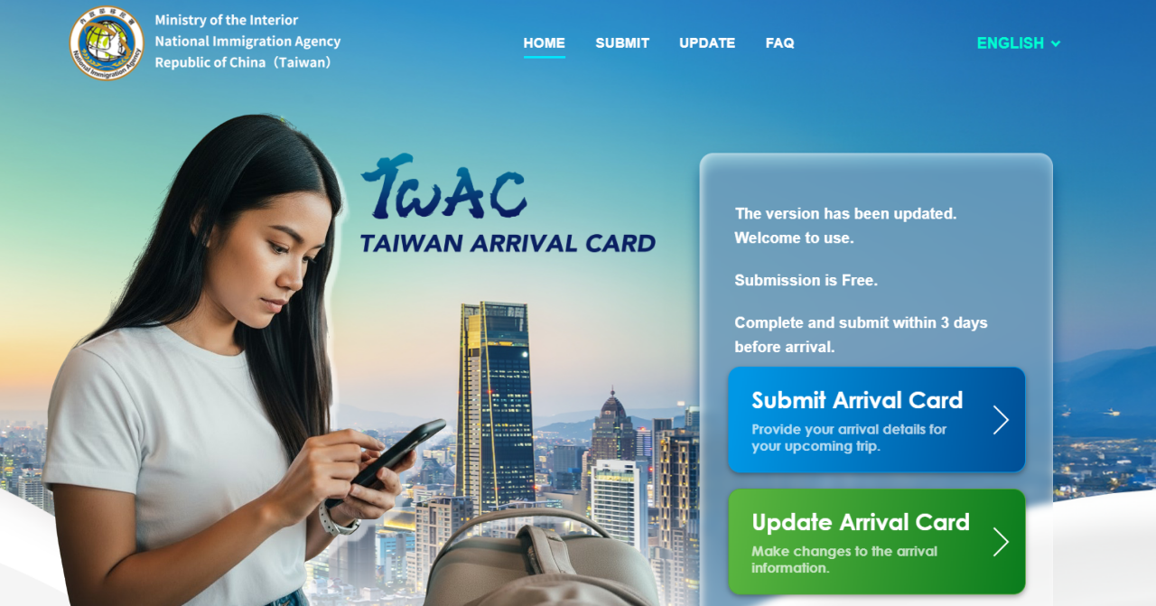 TWAC for Filipino travelers