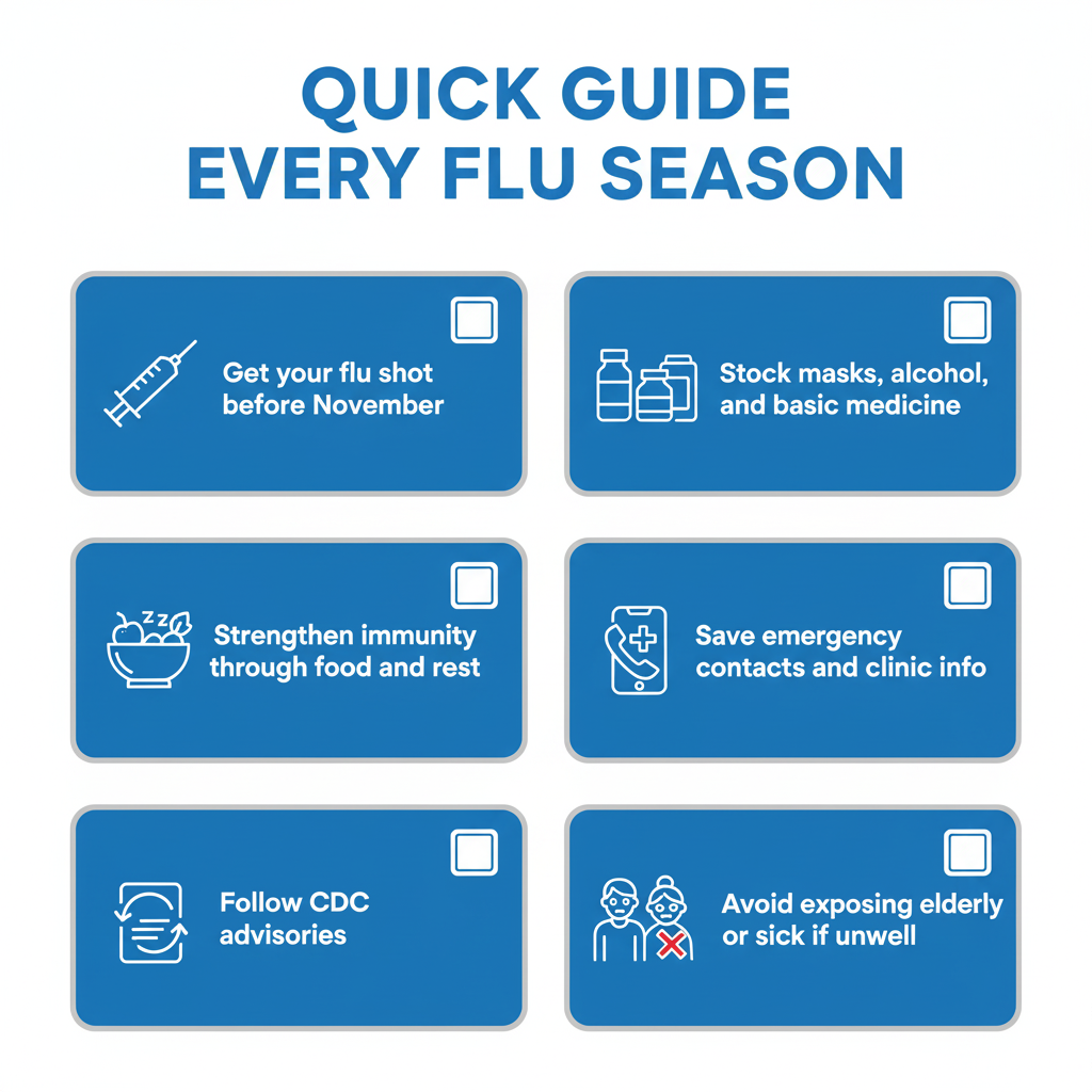 Quick Guide for Flu Season in Taiwan