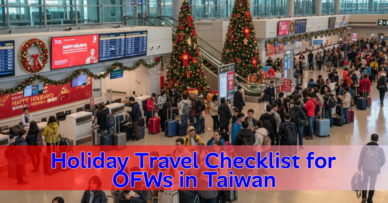 holiday travel in taiwan